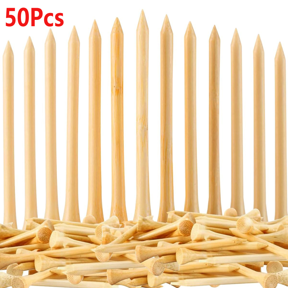 Golf Equipment Set - 50Pcs/Set Wooden Golf Tee Tees Replacement
