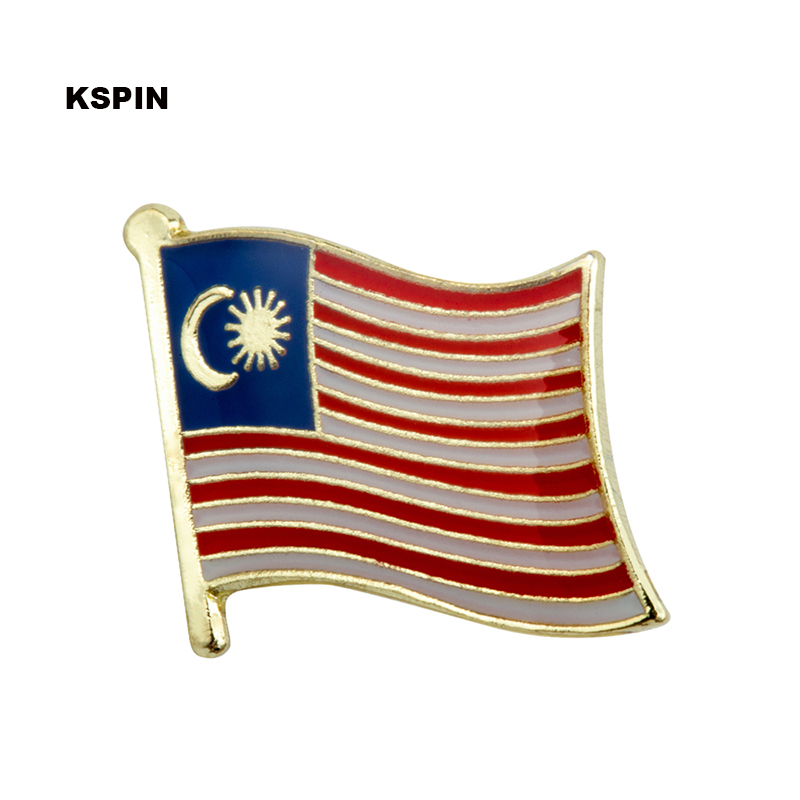 Malaysia Flag Badge Pin Lapel  - Golf Equipment Malaysia ulasan dan harga