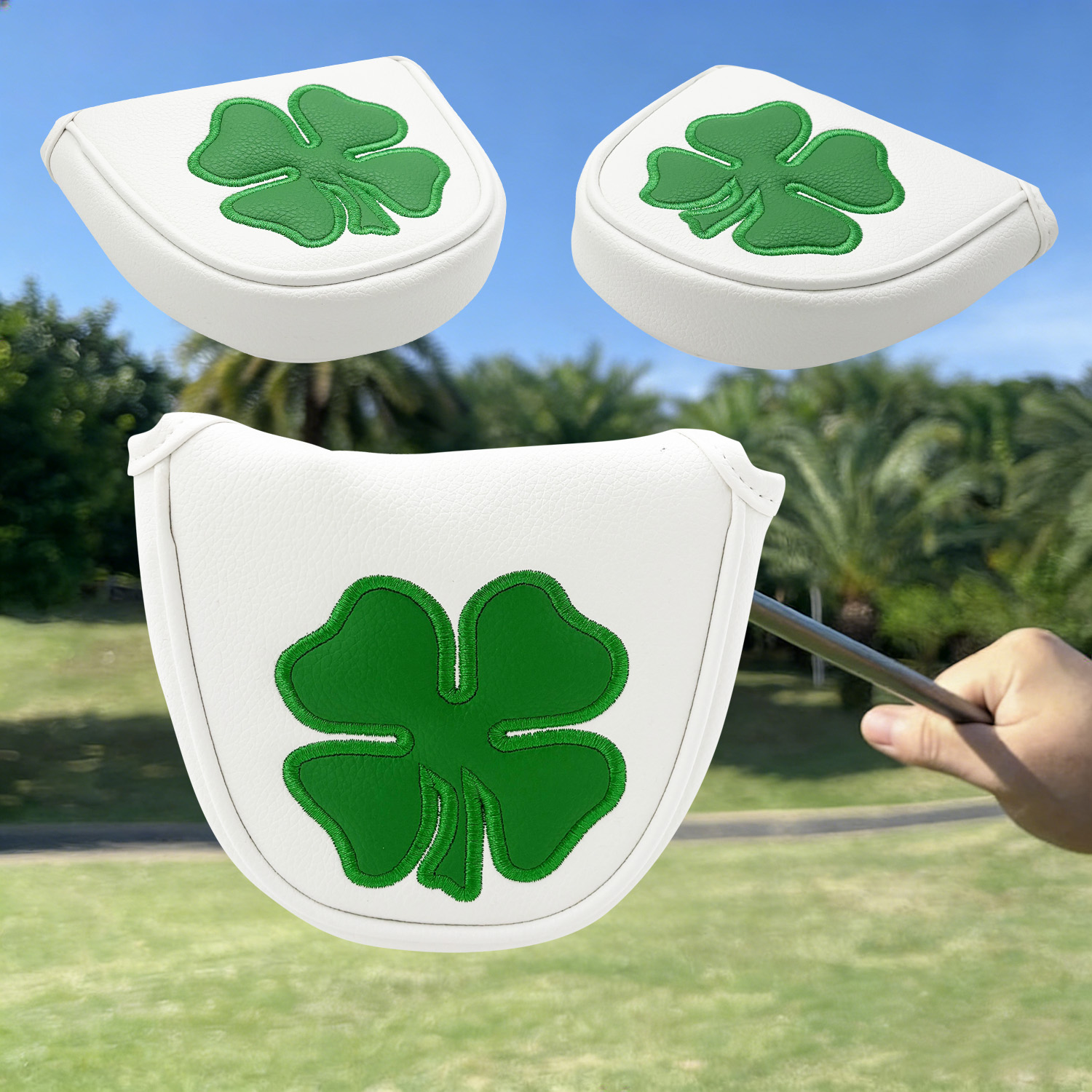 1pc Putter Head Cover, 'Clover - Golf Equipment Suppliers ulasan dan harga