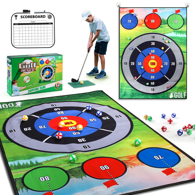 Golf Game Mat, Children's Toy  - Golf Equipment Set ulasan dan harga