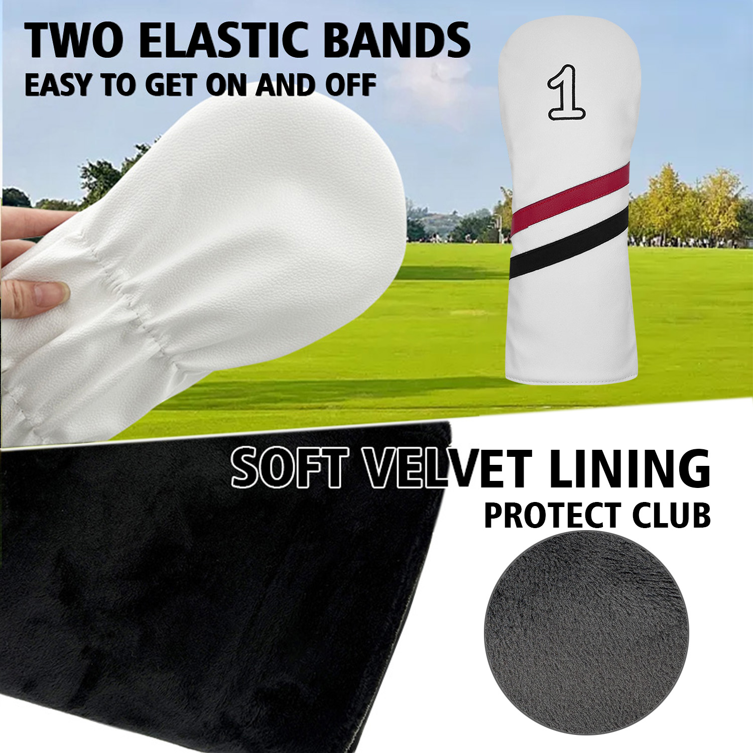 Golf Club #1 #3 #5 #U Wood Hea - Golf Equipment Suppliers ulasan dan harga